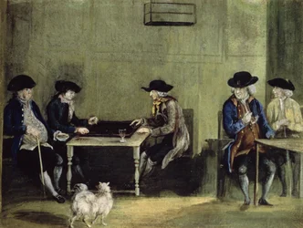 Das Backgammon-Spiel